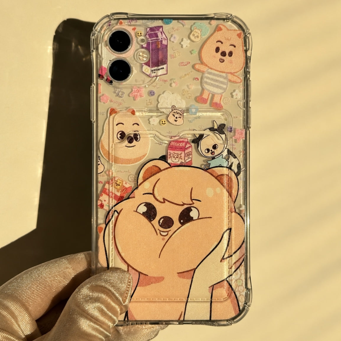 Han Quokka Case with Cardholder ೀ⋆。˚🐿️