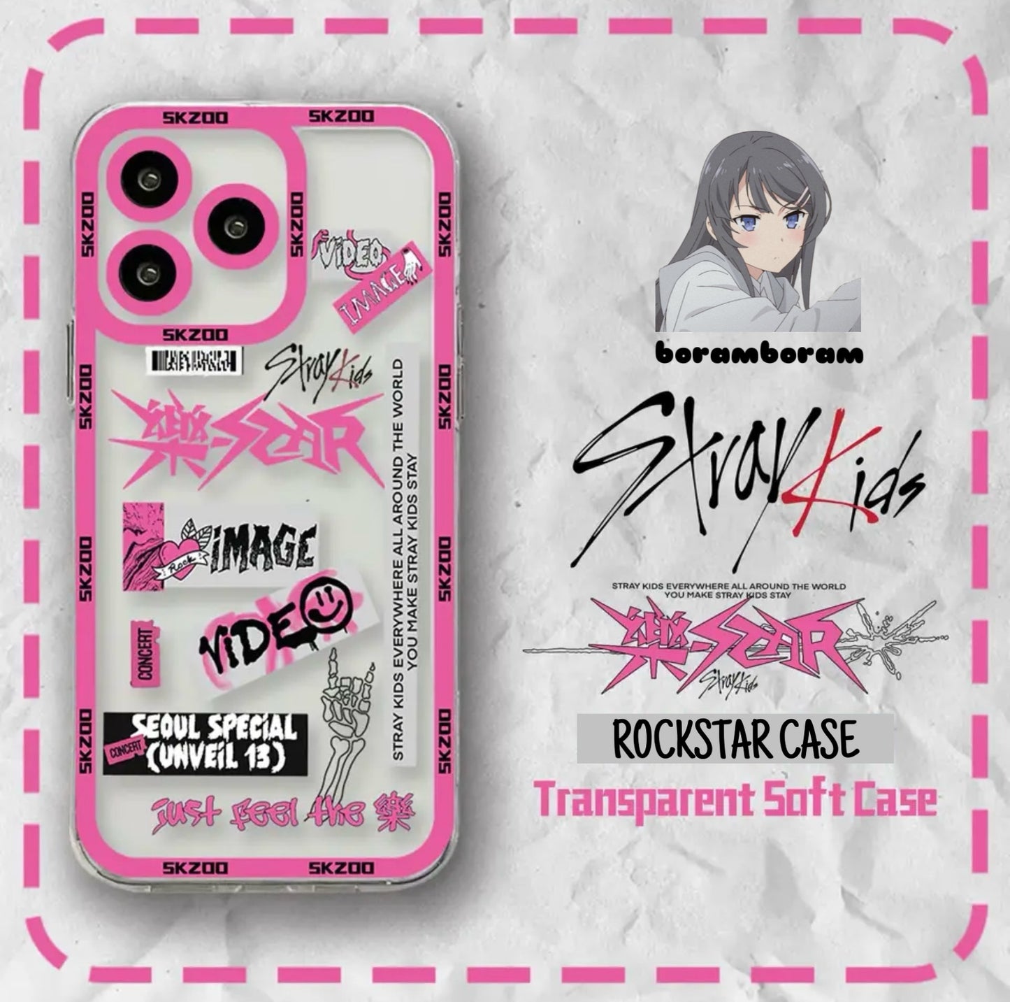 ROCKSTAR Case Samsung ($17)