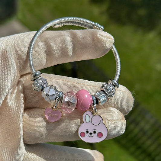 Cooky Keycharm Bracelet 🐰🌸